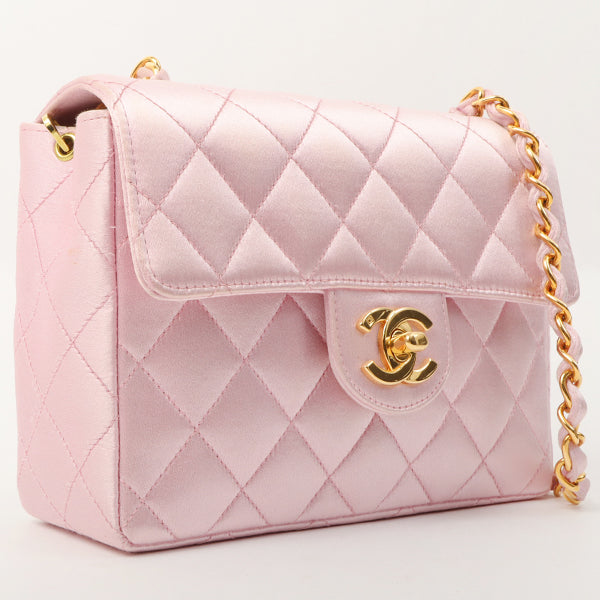Chanel Light Pink PVC and Patent Leather Medium Triple CC Tote Chanel