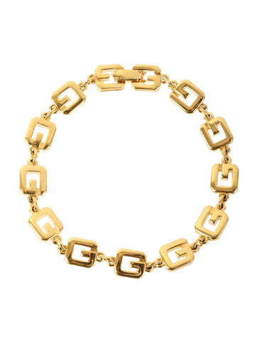 GIVENCHY Logo Plate Bracelet