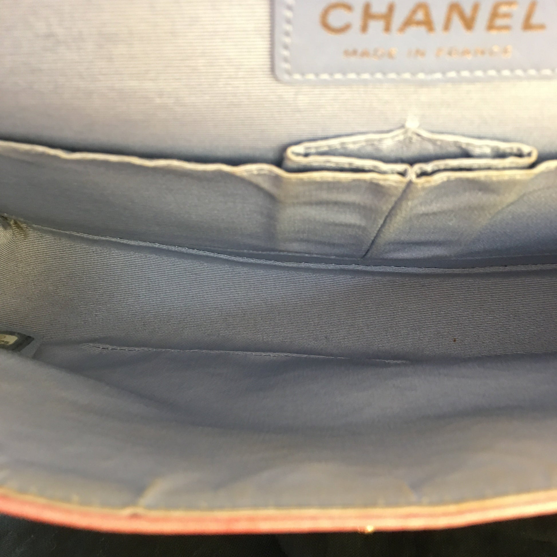 CHANEL Timeless/Classique Shoulder Bag in Multicolor Leather