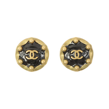 Chanel 1994 Made Round Coco Mark Dot Earring