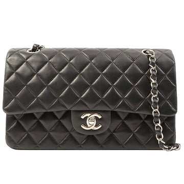 Chanel Around 2000 Made Classic Flap Chain Bag 25Cm Black