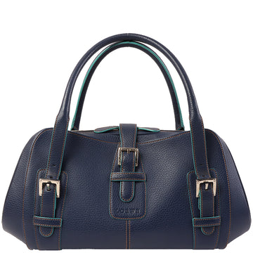 LOEWE Senda Top Handle Bag Blue