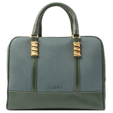 Loewe Vel??zquez Top Handle Bag Blue/Green
