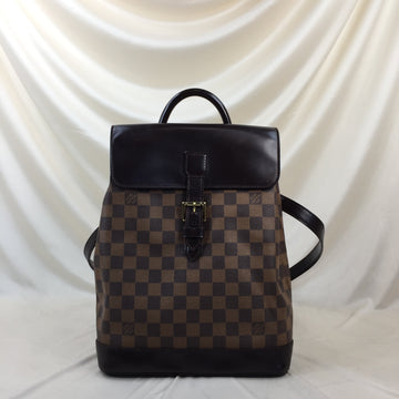 Pre-Owned Louis Vuitton Damier Canvas Soho Backpack Sku# 65448