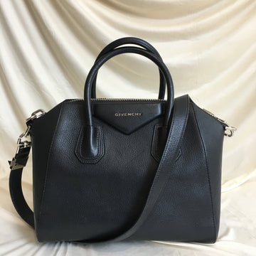 Givenchy Black Antigona 2-Ways Handbag Sku# 61432