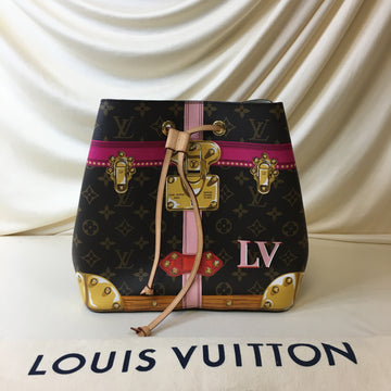 Pre-Owned Louis Vuitton Monogram Canvas Summer Trunk Neonoe Shoulder Bag Sku# 65728