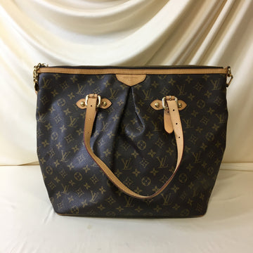 Preowned Louis Vuitton Monogram Palermo Gm With Strap Shoulder Bag Sku# 65861