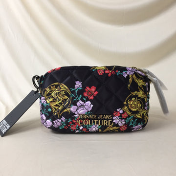 Versace Jeans Couture Flower Quilted Crossbody Bag