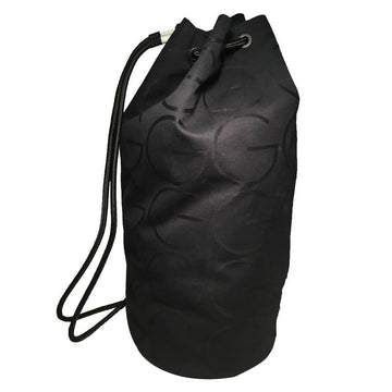 GUCCI RARE Black GG Monogram Canvas Sling Backpack Bag