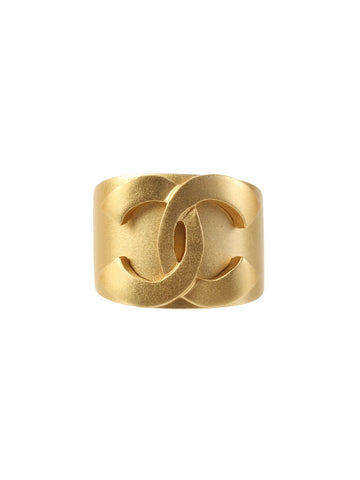 CHANEL 2001 Made Cc Mark Ring