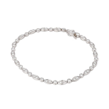Tiffany & Co Jazz 16ct Diamond Tennis Bracelet