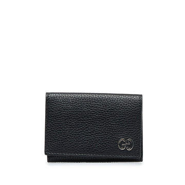 GUCCI GG Leather Card Case Card Holder