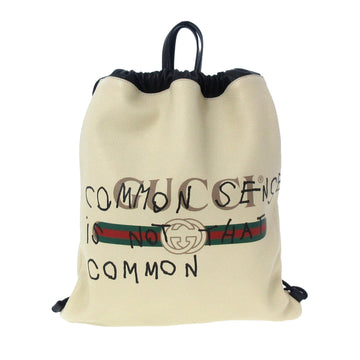 Gucci Coco Capitan Logo Drawstring Backpack