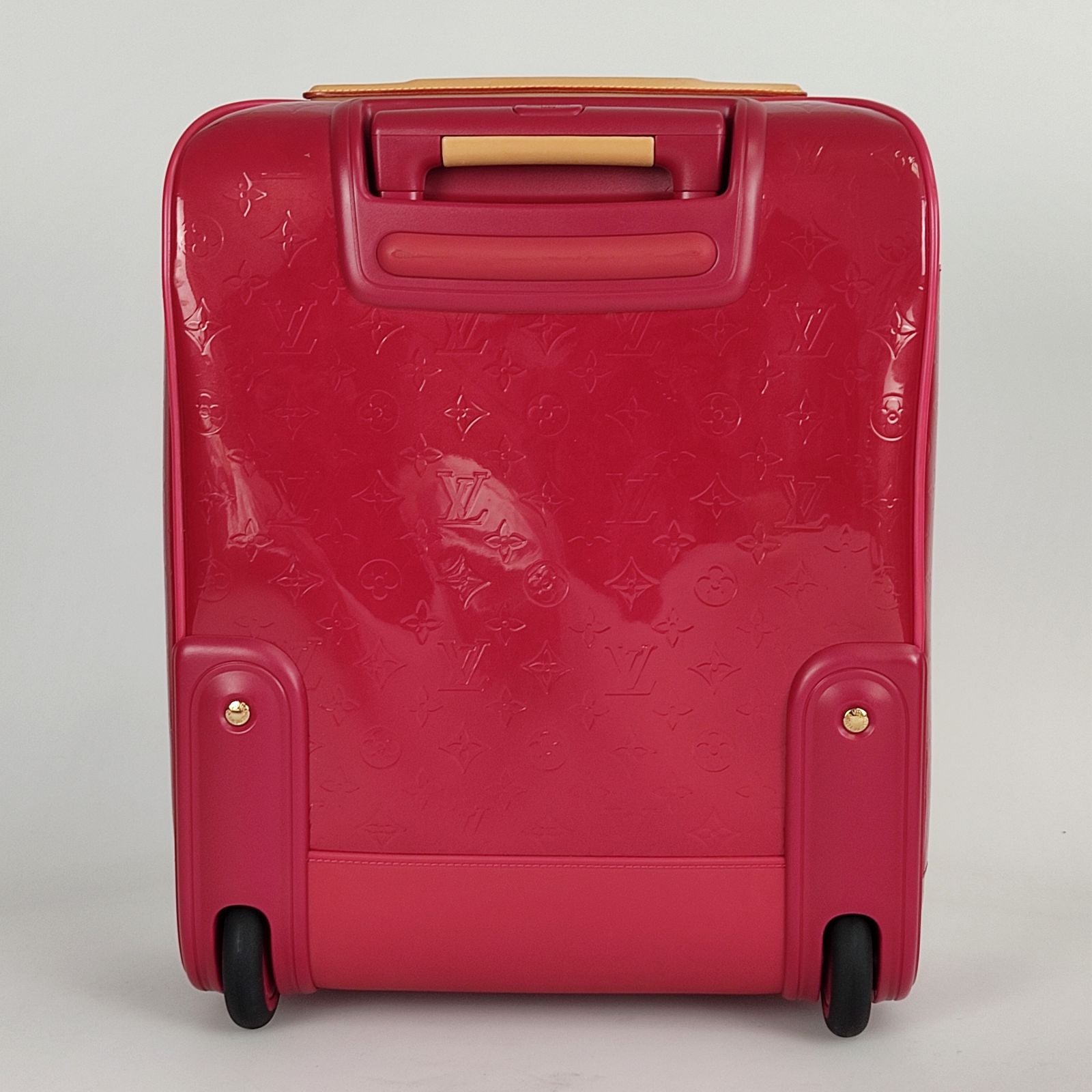 Buy Louis Vuitton Pegase 45 Trolley In Red Patent Leather