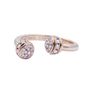 PIAGET Pink gold ring, Possession collection, diamonds.