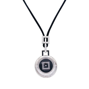 CHAUMET white gold pendant watch, Anneau collection.