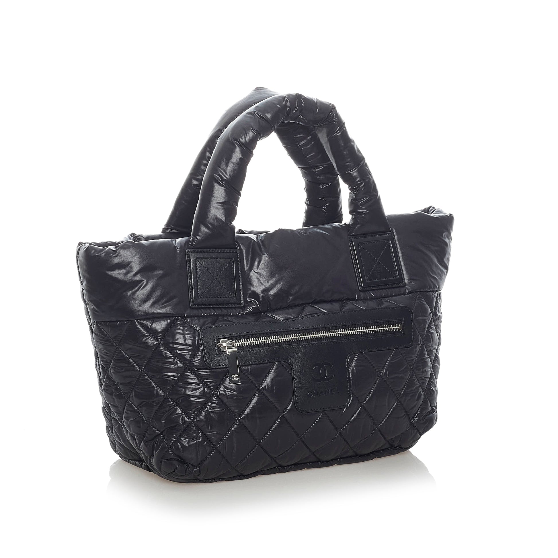 Chanel Coco Cocoon Leather Tote Bag (SHG-29570) – LuxeDH