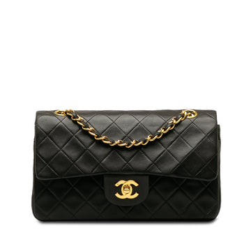 CHANEL Small Classic Lambskin Double Flap Bag