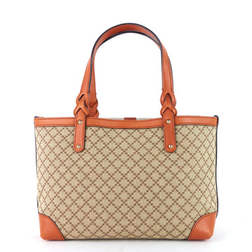 GUCCI Diamante Craft Quilted Canvas Tote Bag