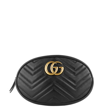 GUCCI GG Marmont Calfskin Leather Belt Bag