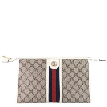 GUCCI Ophidia GG Supreme Canvas Toiletry Pouch