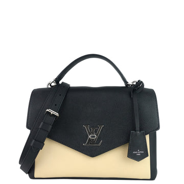 LOUIS VUITTON MyLockme Calfskin Leather Top Handle Bag