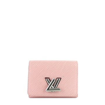 LOUIS VUITTON Twist Pink Epi Leather Compact Wallet