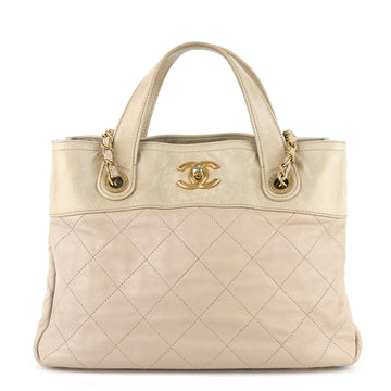 CHANEL In The Mix Calfskin Tote Bag
