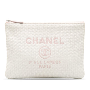 CHANEL Deauville O Case Clutch Bag