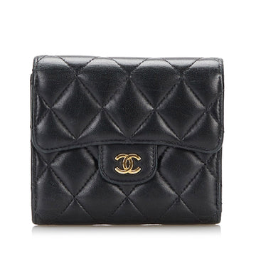 Chanel Classic Lambskin Flap Wallet Small Wallets