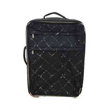 CHANEL Travel bag in Black Fabric