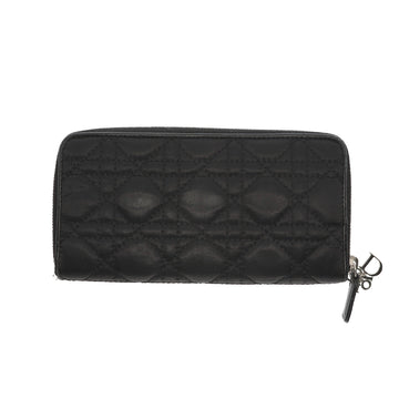 CHRISTIAN DIOR Wallet in Black Fabric
