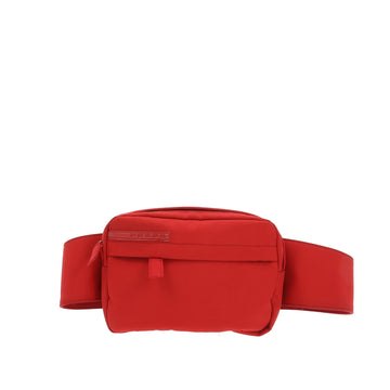 PRADA waist bag in red fabric