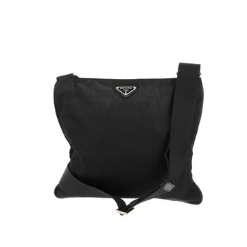 PRADA Shoulder Bag in Black Fabric