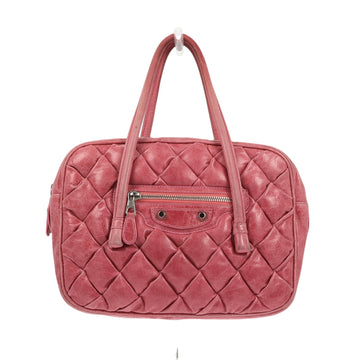 BALENCIAGA Shoulder Bag in Pink Leather