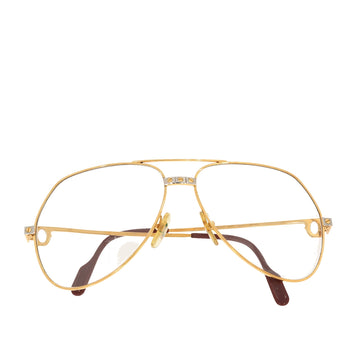CARTIER Glasses in Golden Metal