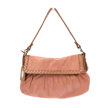 FENDI Shoulder Bag in Pink Leather
