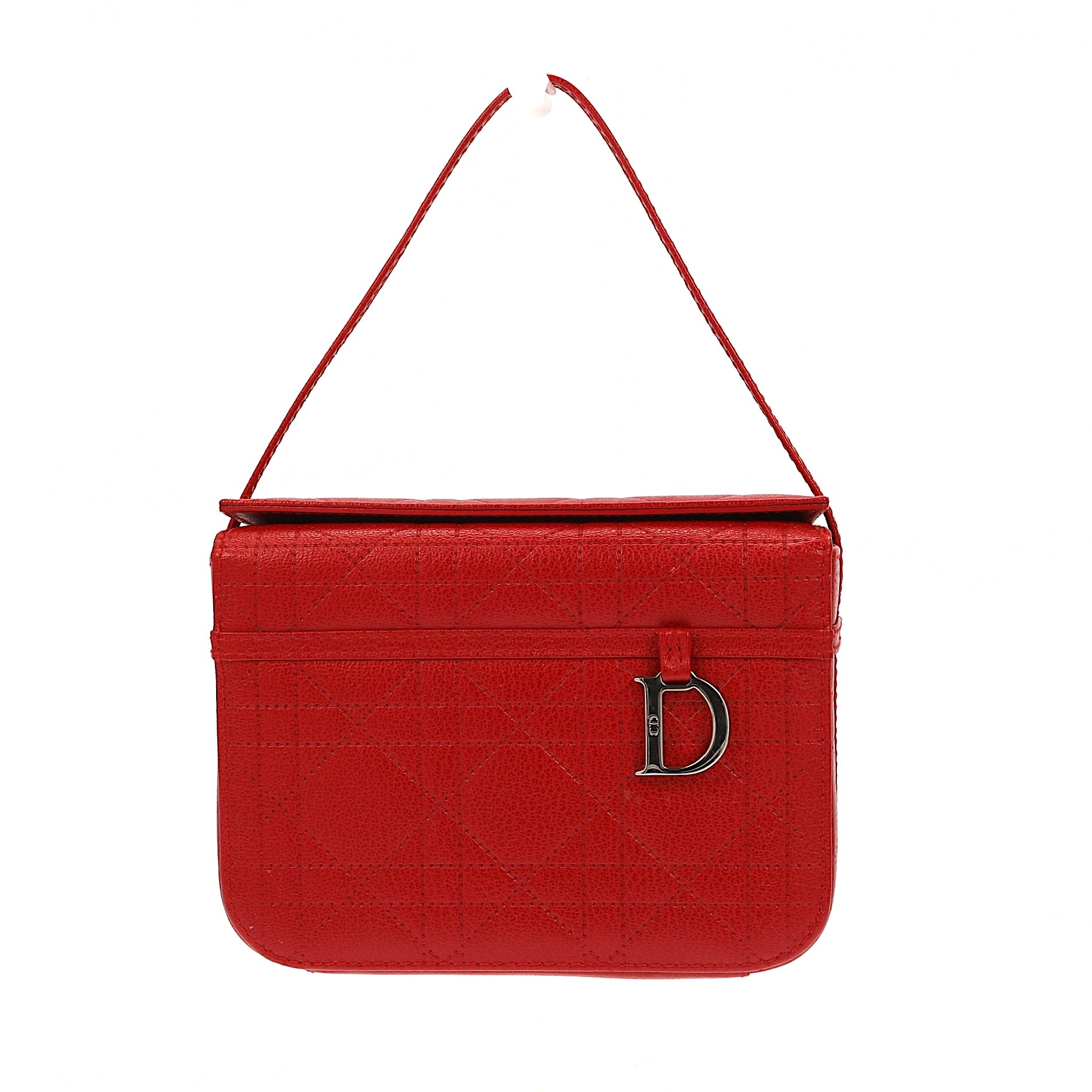 Dior Saddle Belt Pouch Red oblique GHW