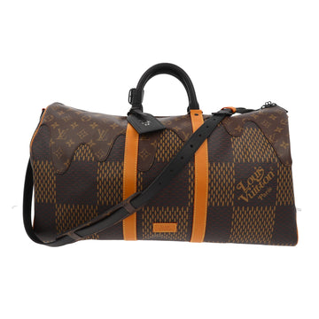LOUIS VUITTON X NIGO Limited Edition x Nigo Keepall 50 Bandouliere Travel Bag