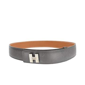 HERMES Belt in Grey Leather