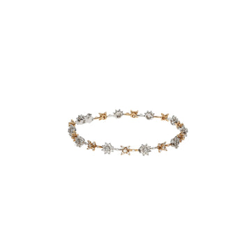 DD GIOIELLI bracelet in 18K white and pink gold