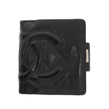 CHANEL Cambon Wallet in Black Leather