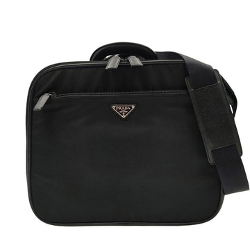 PRADA Prada Business Bag in Nylon and Saffiano Leather