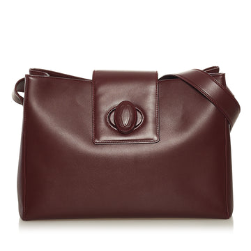 Must de Cartier Leather Shoulder Bag