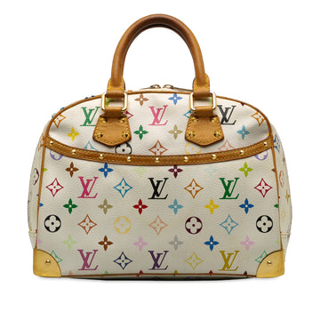 LOUIS VUITTON Monogram Multicolore Trouville Handbag