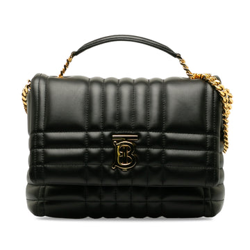 BURBERRY Quilted Lola Chain Satchel