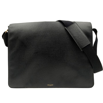 SAINT LAURENT Saint Laurent Saint Laurent business shoulder bag in black leather
