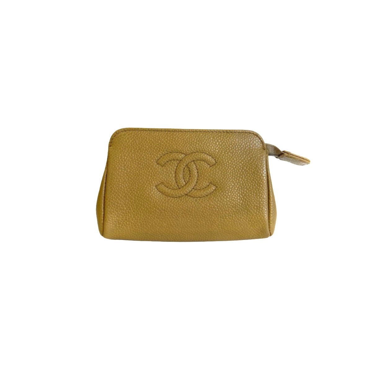 CHANEL CC Coin Pouch Caviar Leather