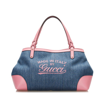 Gucci Craft Logo Tote Bag
