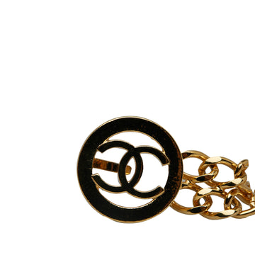 CHANEL CC Medallion Chain-Link Belt